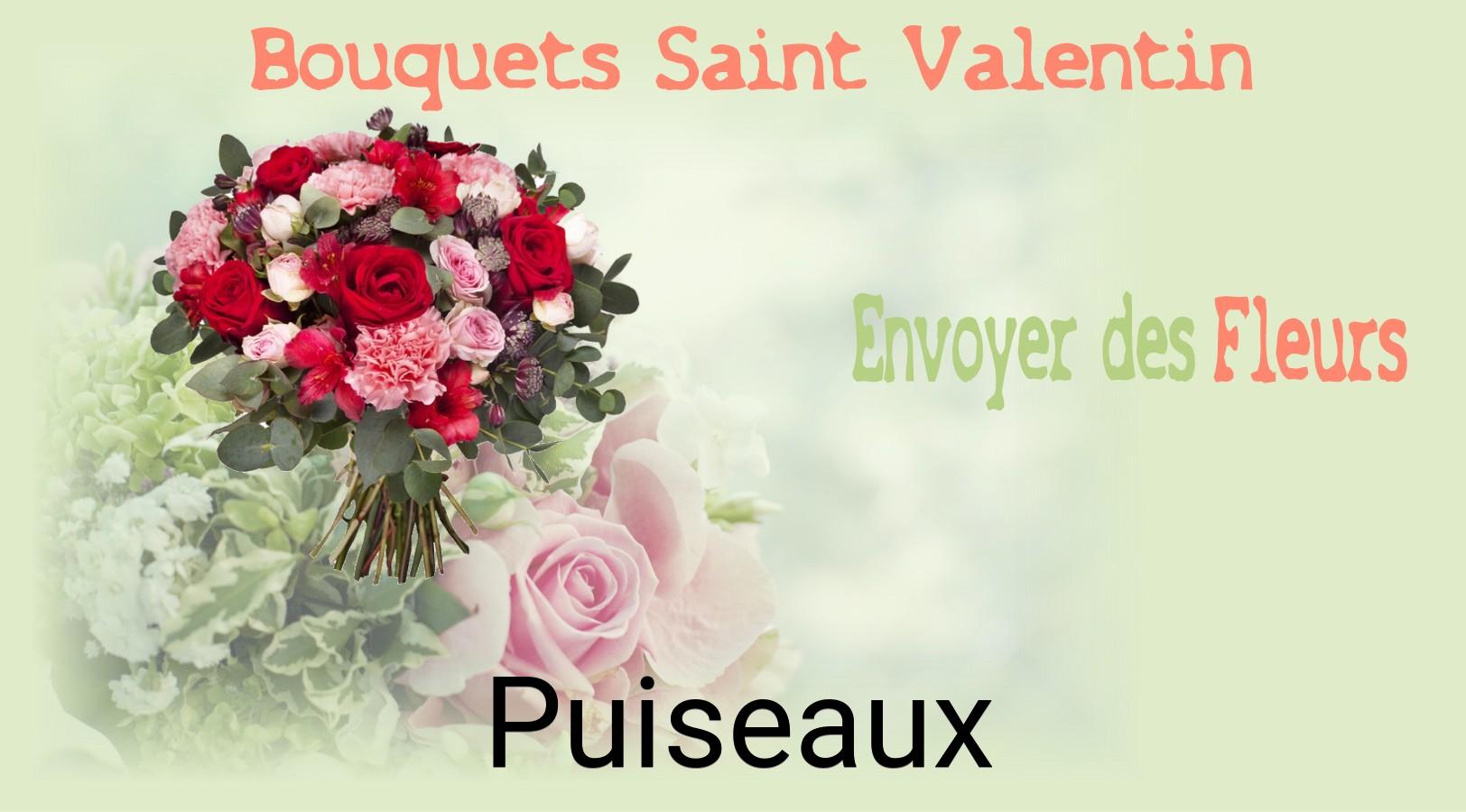 Roses de Saint-Valentin livrées à Puiseaux